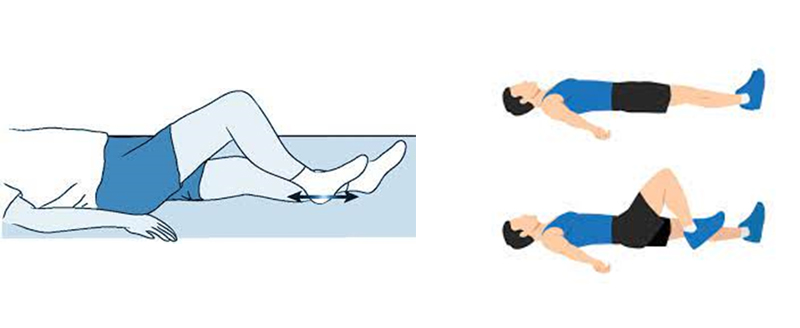 سرسره پاشنه (Heel Slides)